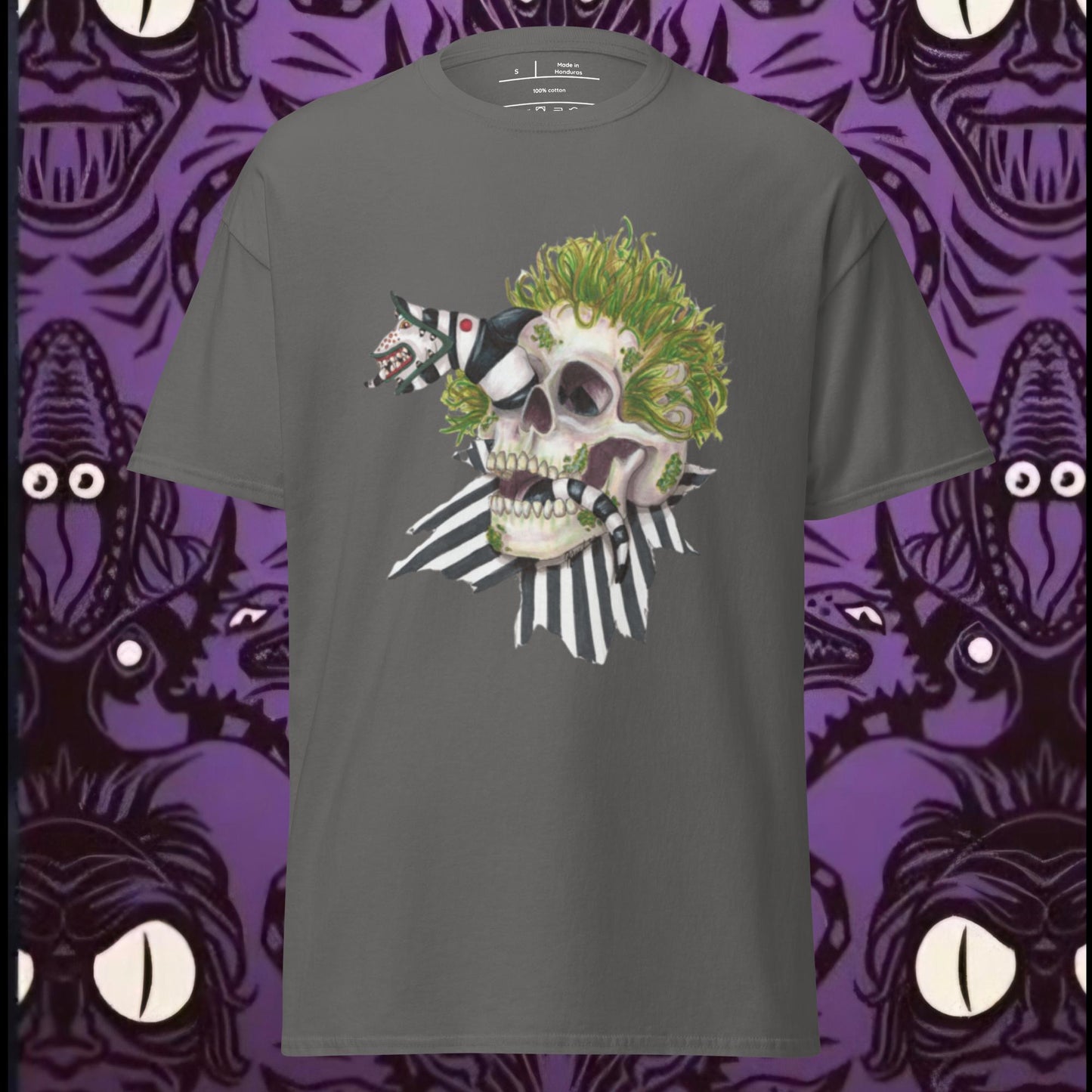 Beetle Skull unisex tee