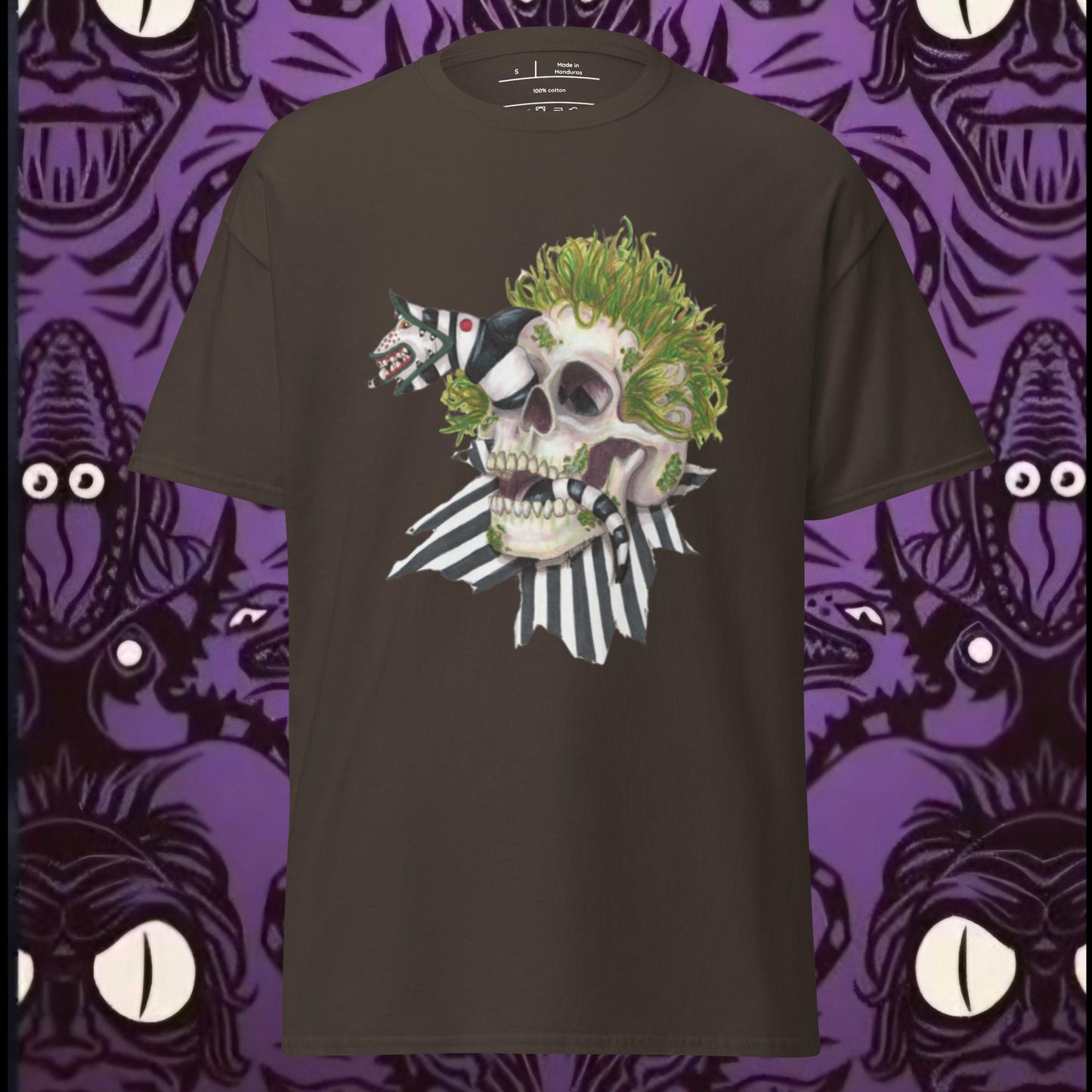 Beetle Skull unisex tee