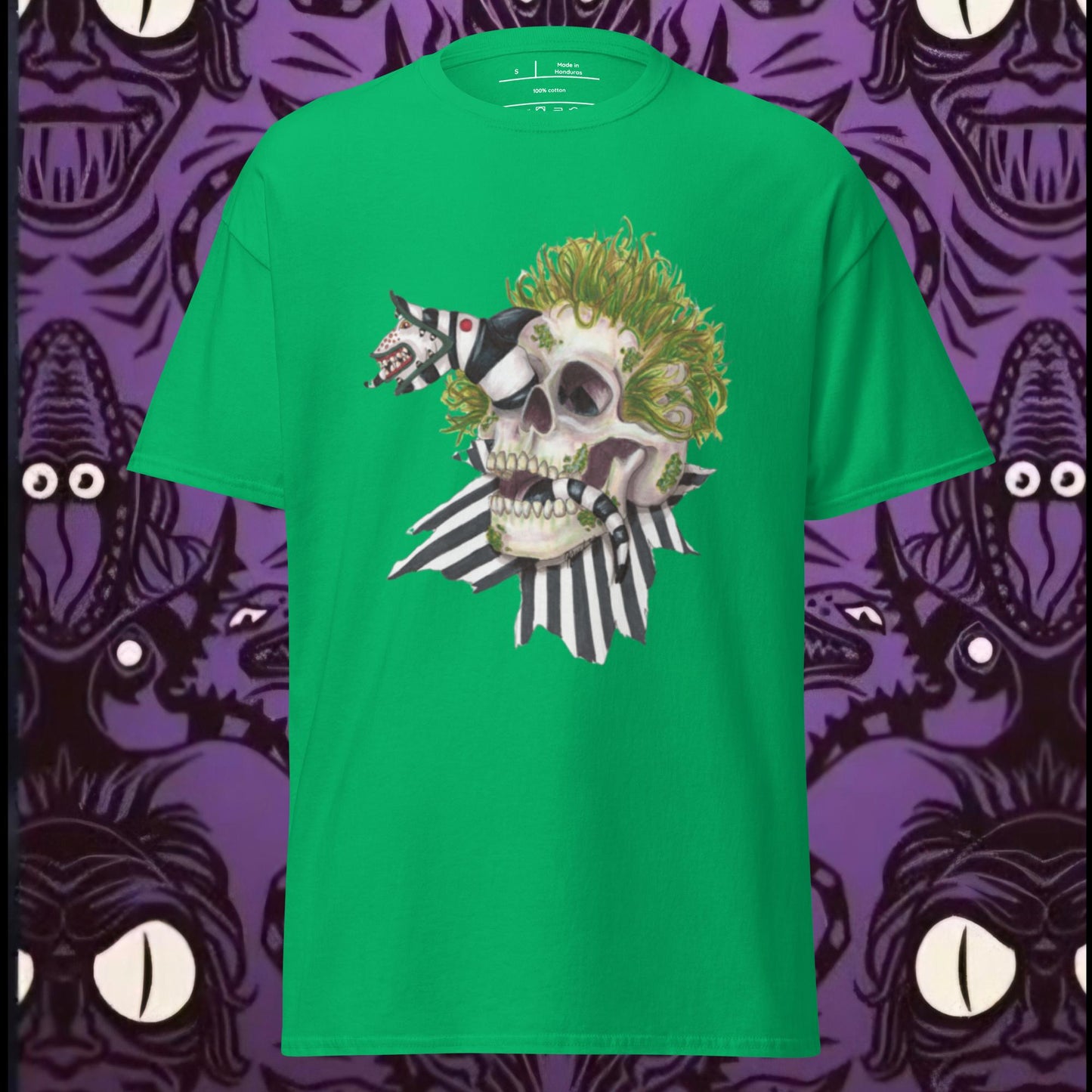 Beetle Skull unisex tee