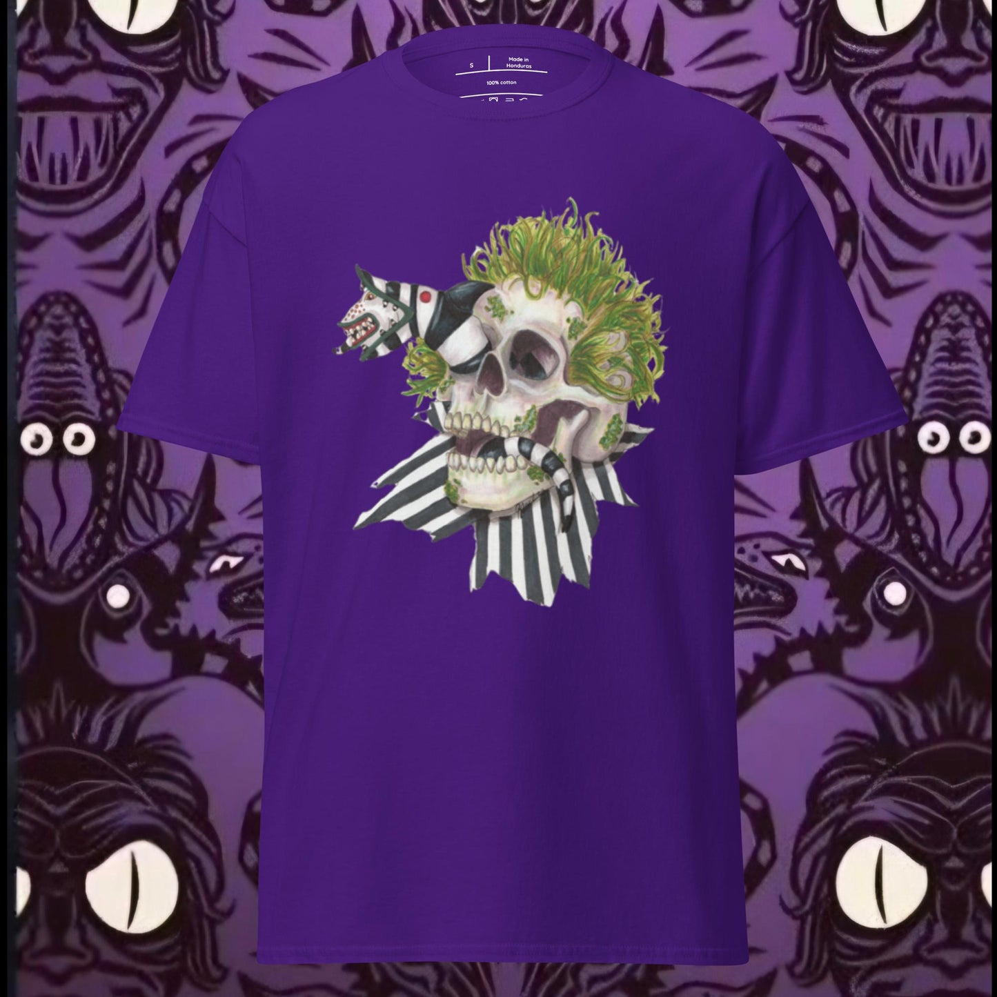 Beetle Skull unisex tee