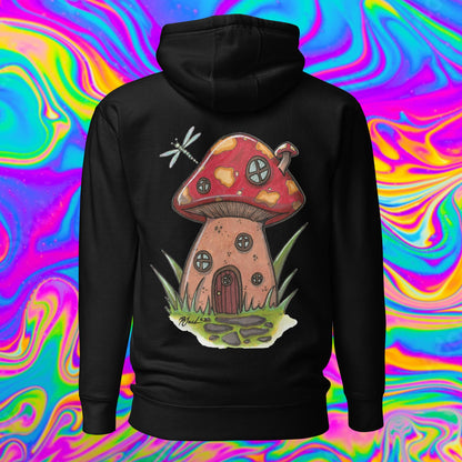 tiny mushy house Unisex Hoodie