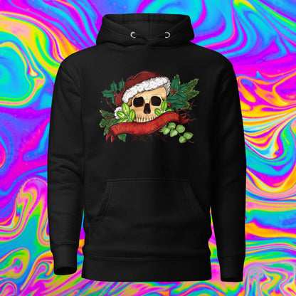 Merry Christmas skull Hoodie