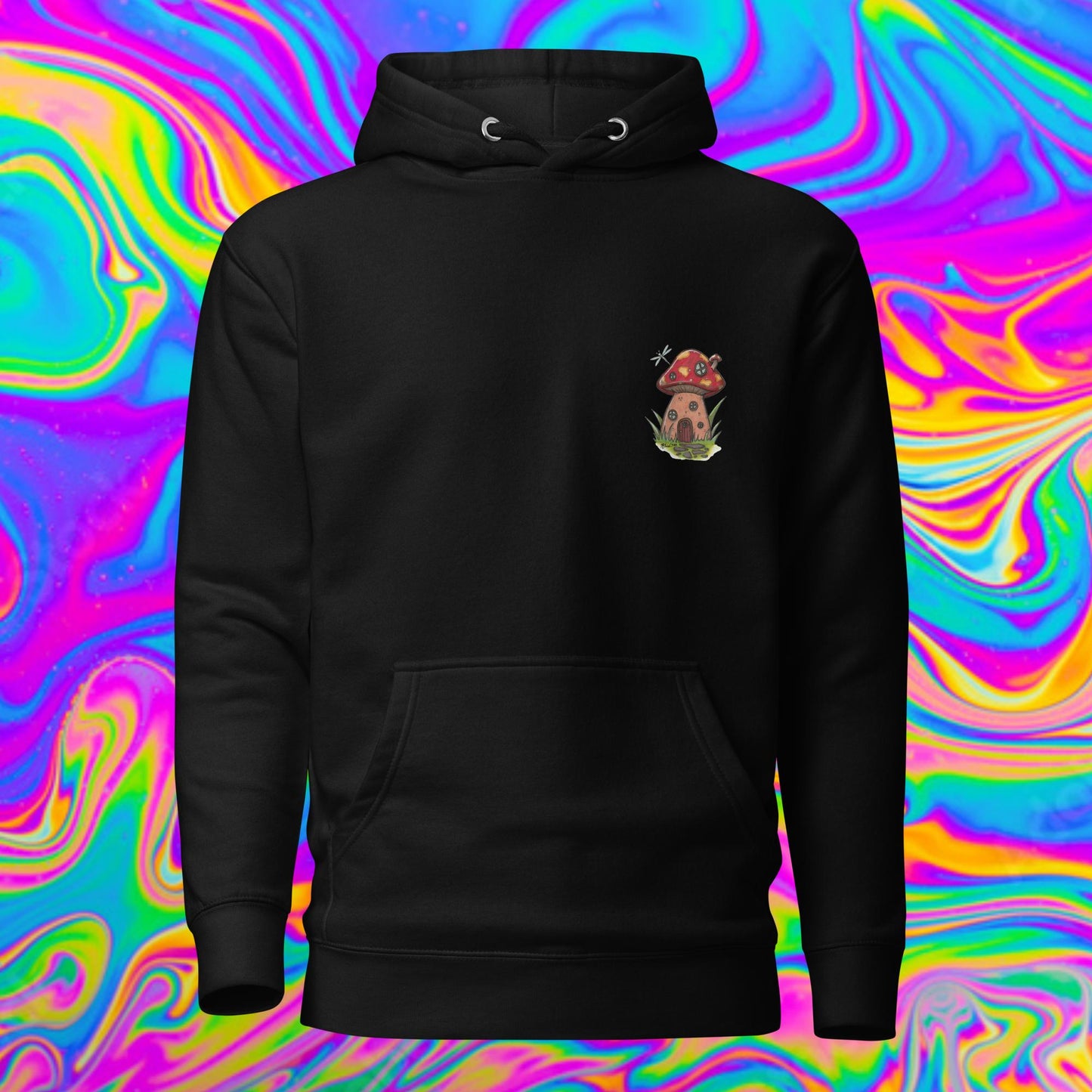 tiny mushy house Unisex Hoodie