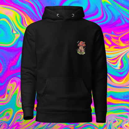 tiny mushy house Unisex Hoodie