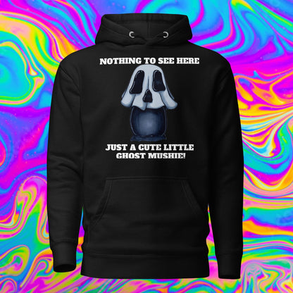 Just a cute ghost mushie Unisex Hoodie
