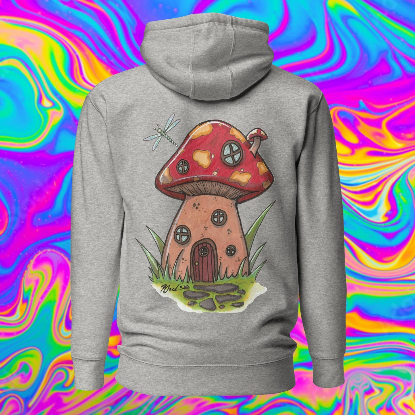 tiny mushy house Unisex Hoodie