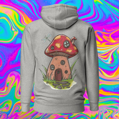 tiny mushy house Unisex Hoodie