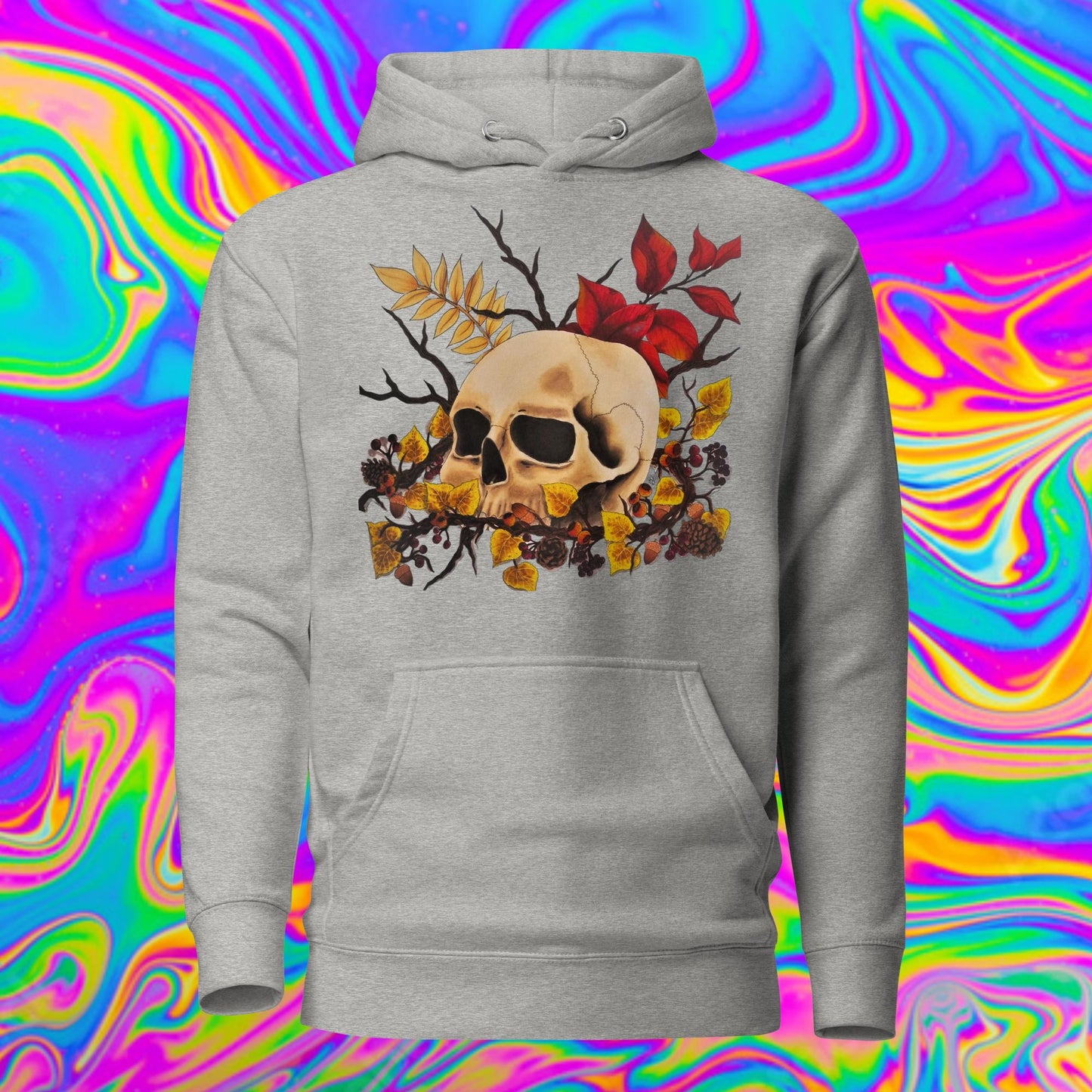 Autumn skull Hoodie