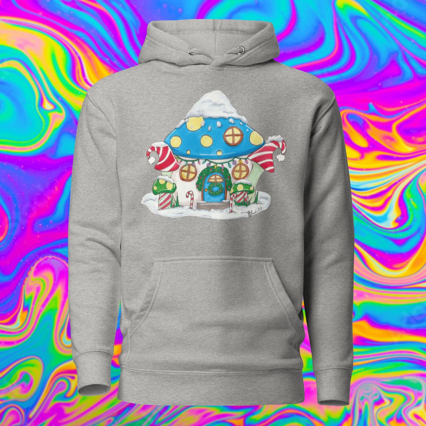 Mushroom Christmas Hoodie