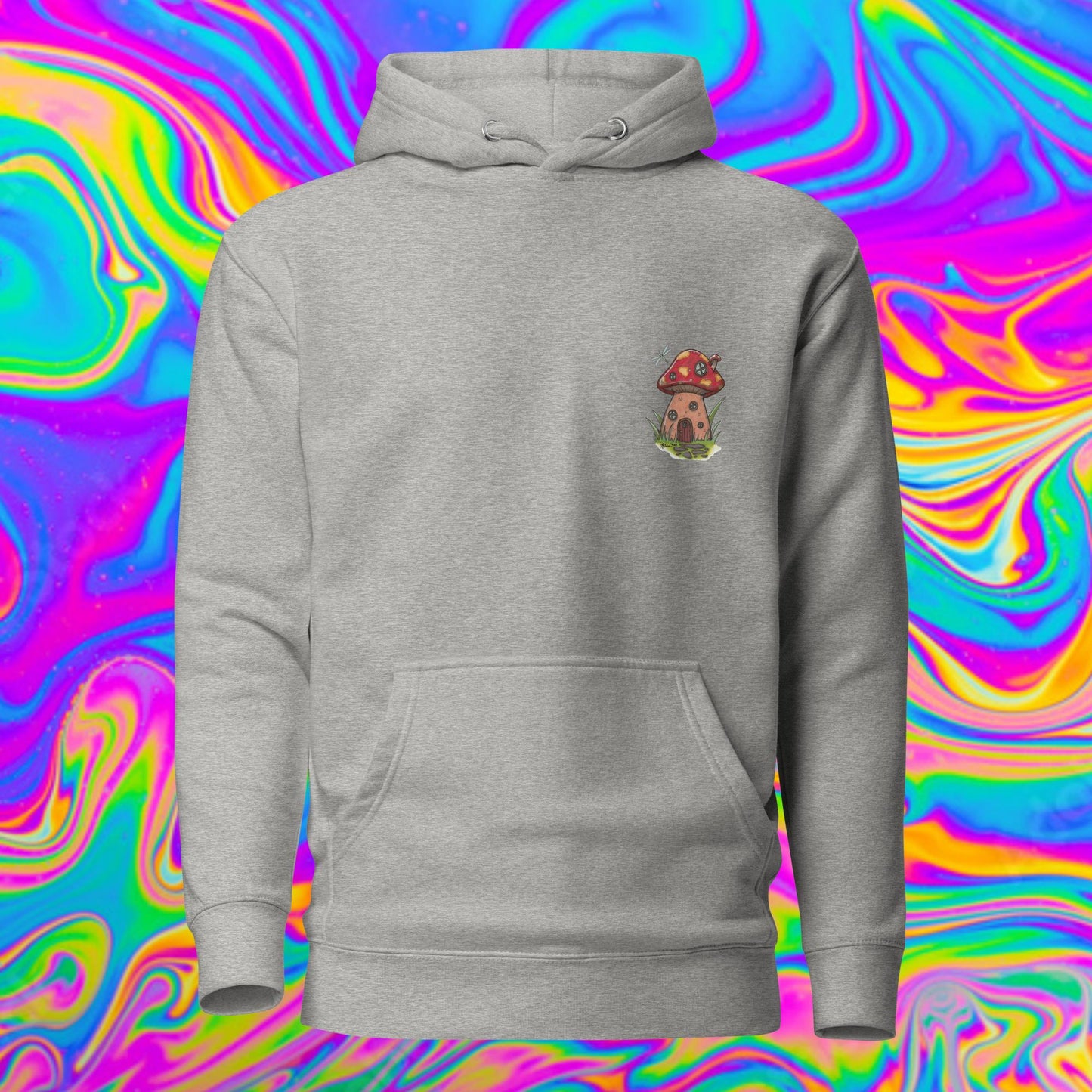 tiny mushy house Unisex Hoodie