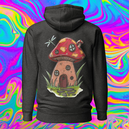 tiny mushy house Unisex Hoodie