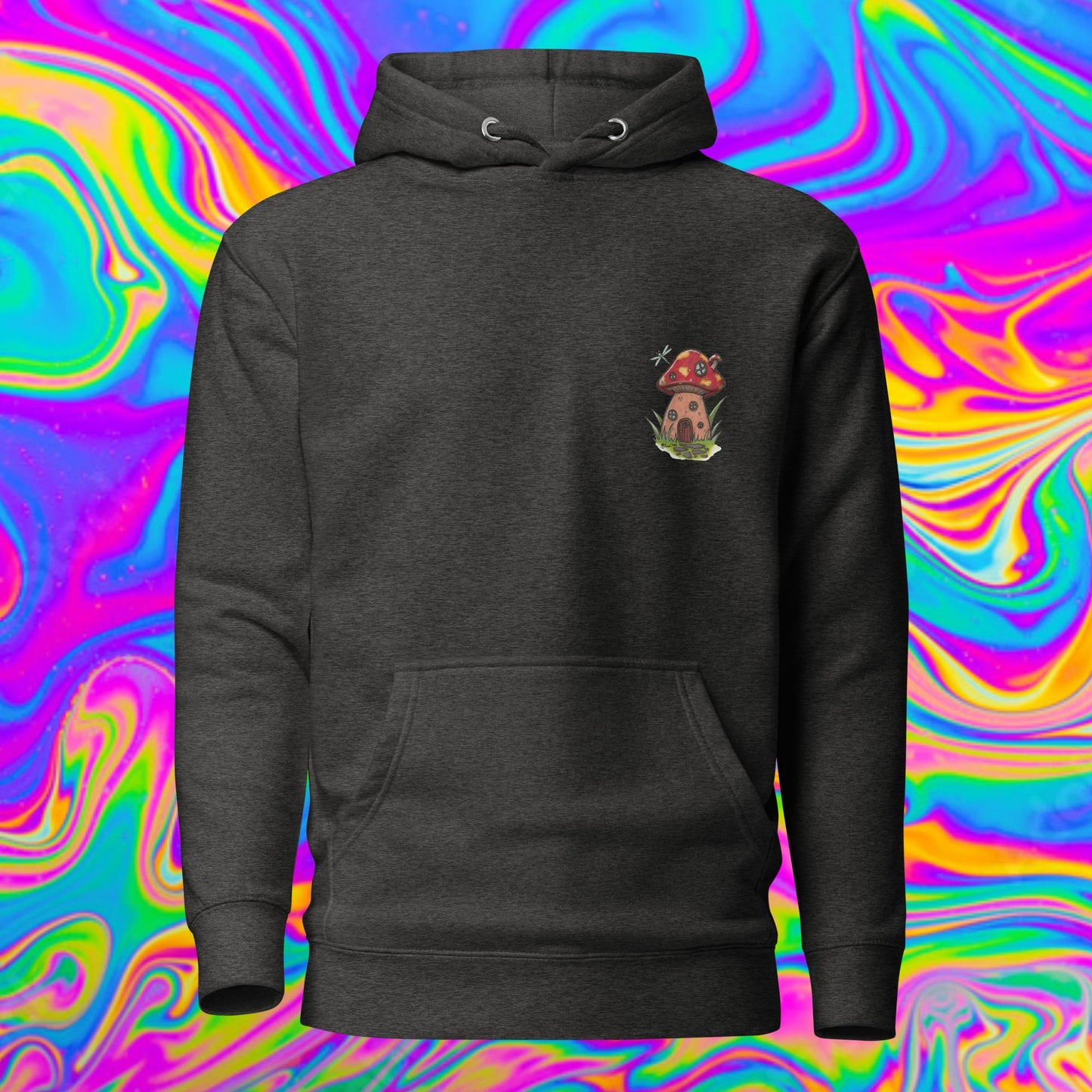 tiny mushy house Unisex Hoodie