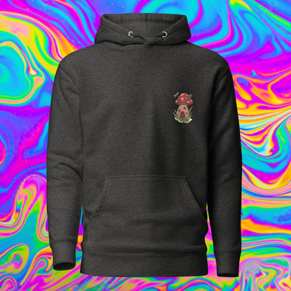 tiny mushy house Unisex Hoodie