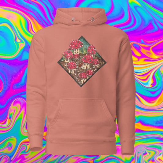toadstool village Unisex Hoodie