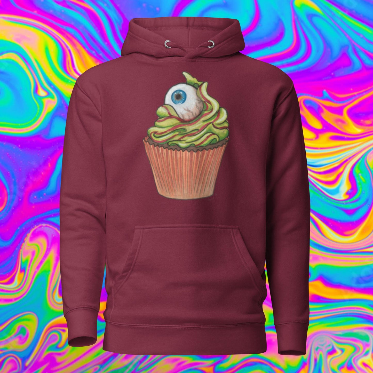creepy cupcake Hoodie