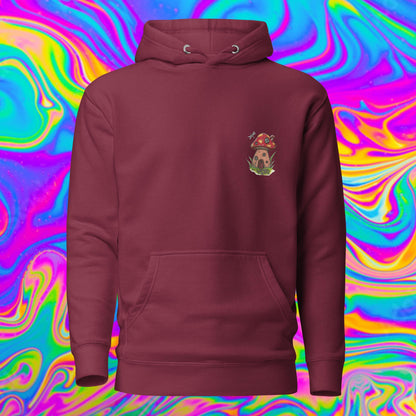 tiny mushy house Unisex Hoodie