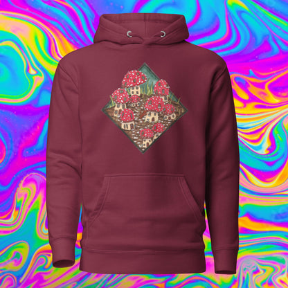 toadstool village Unisex Hoodie