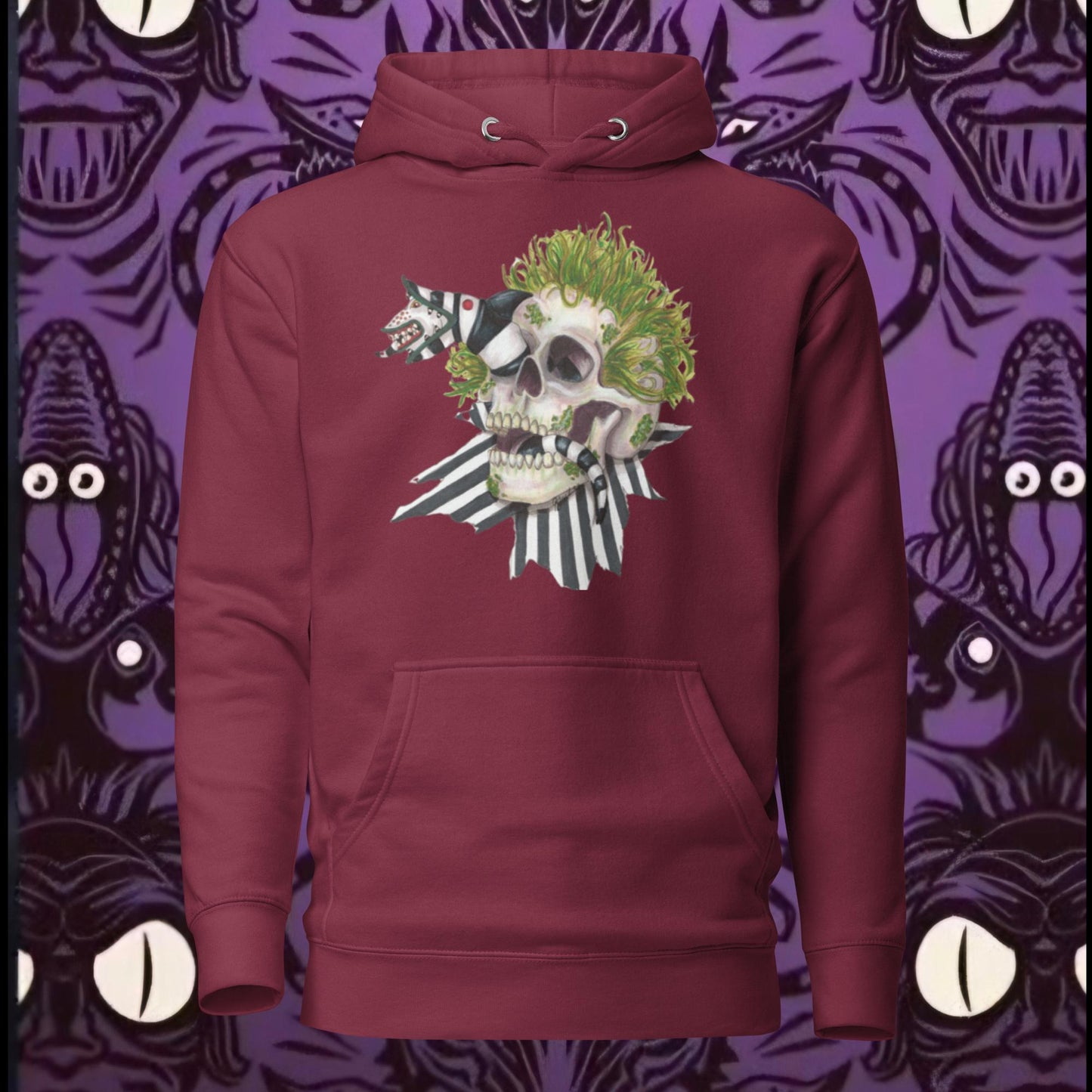 Beetle Skull unisex Hoodie