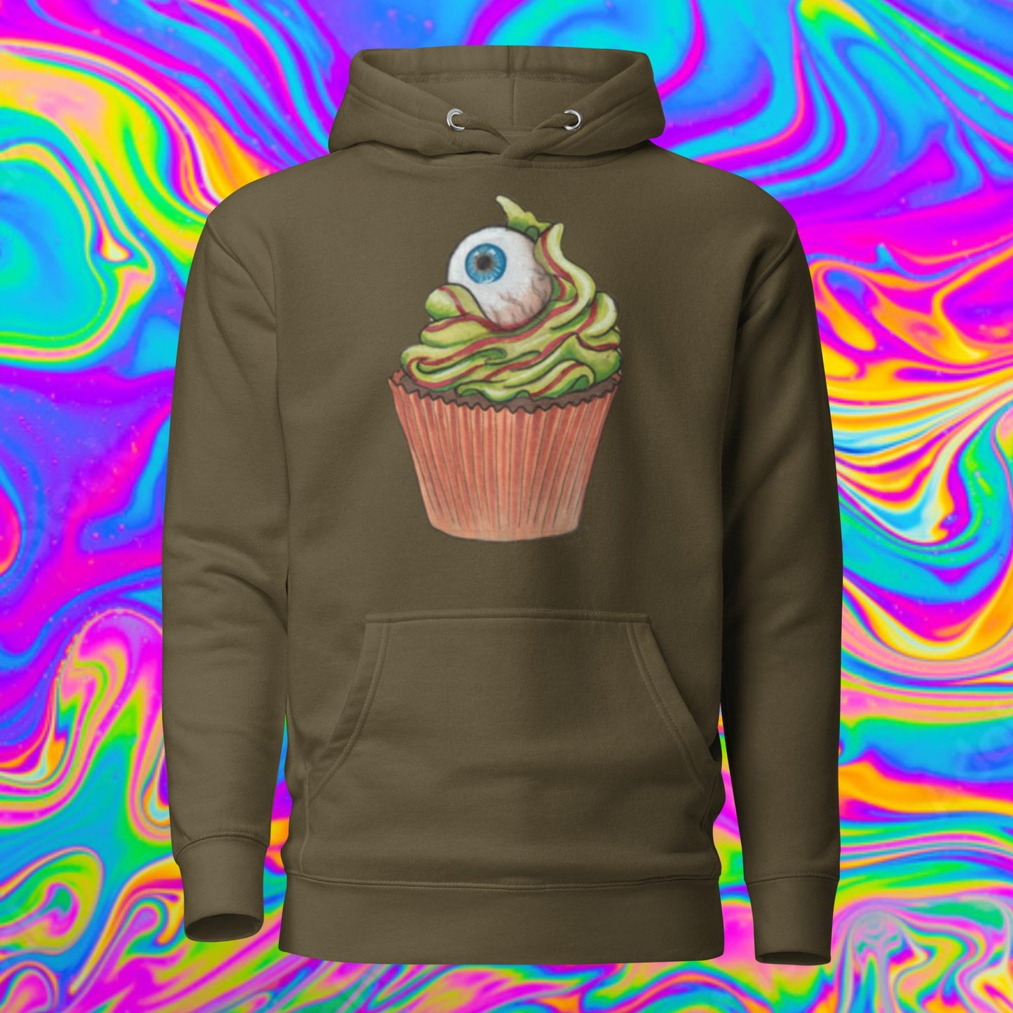 creepy cupcake Hoodie