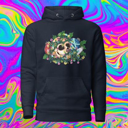 Christmas dec's skull Hoodie
