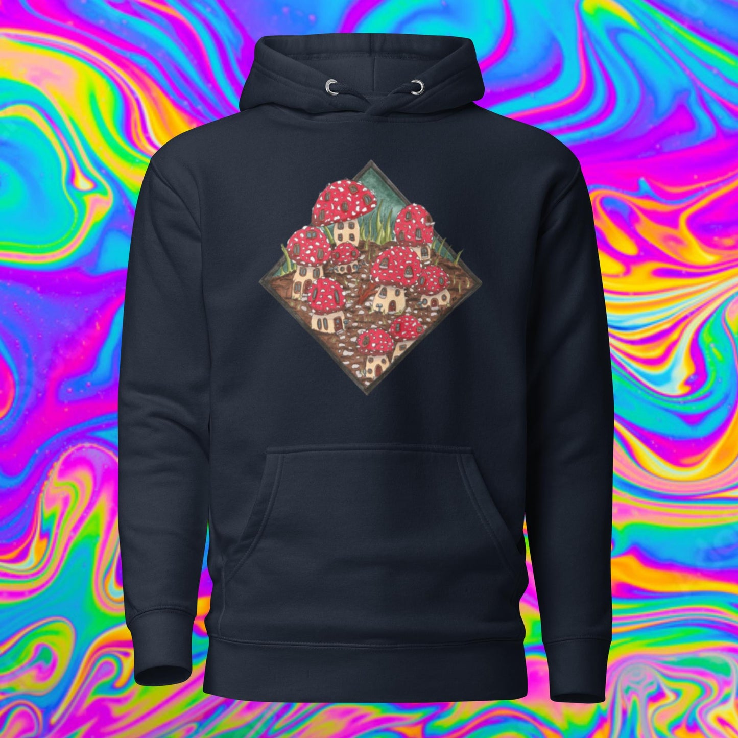 toadstool village Unisex Hoodie