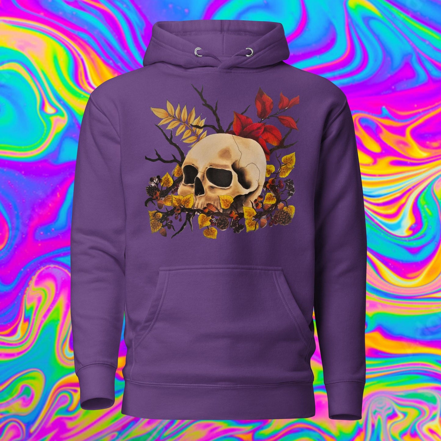 Autumn skull Hoodie