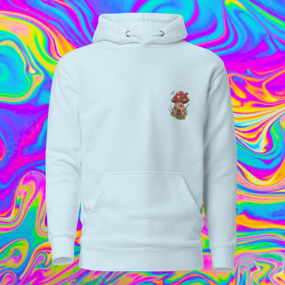 tiny mushy house Unisex Hoodie