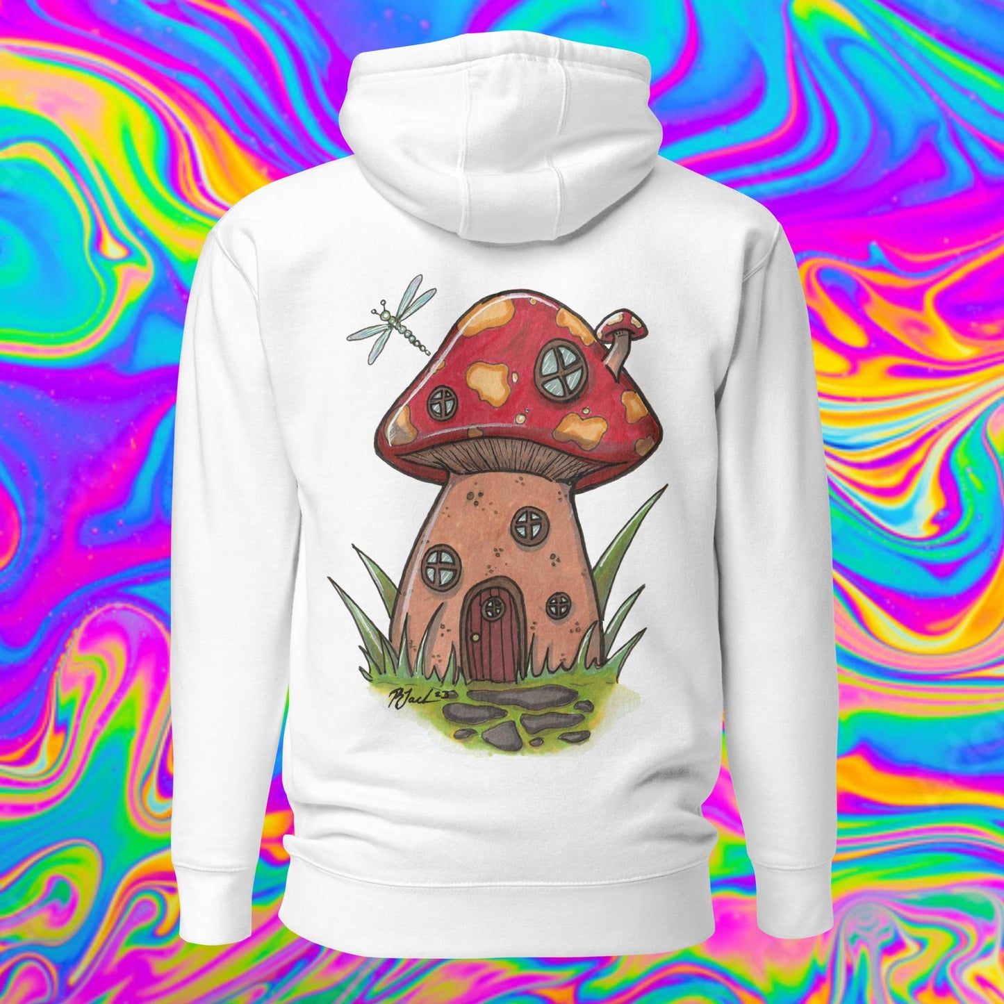 tiny mushy house Unisex Hoodie
