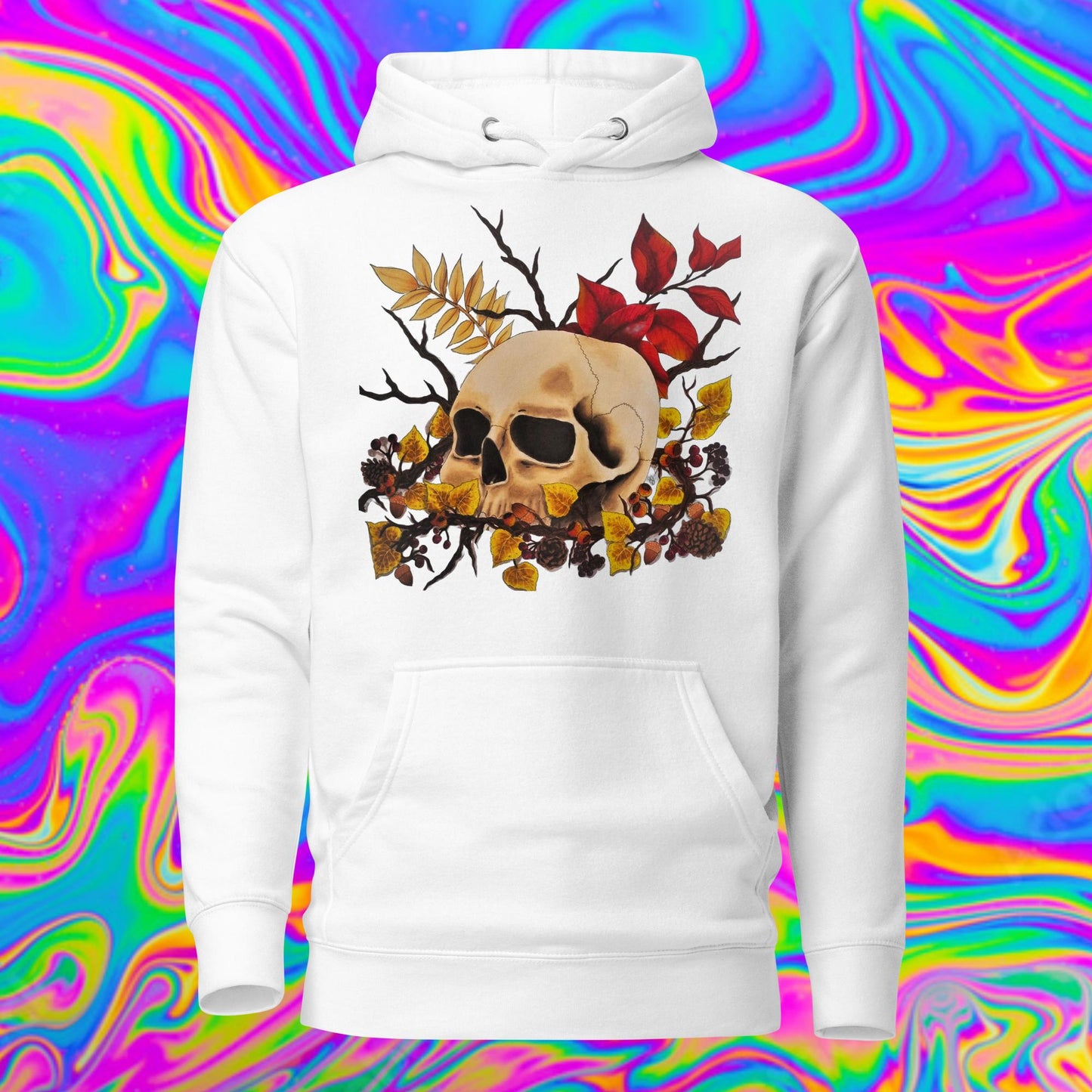 Autumn skull Hoodie