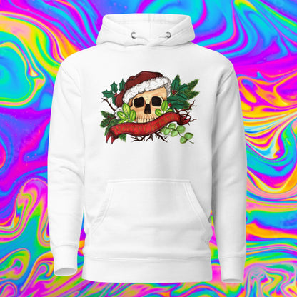 Merry Christmas skull Hoodie