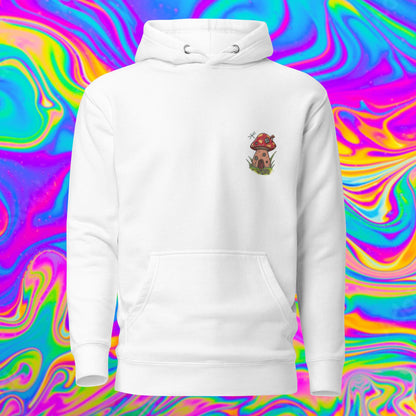 tiny mushy house Unisex Hoodie