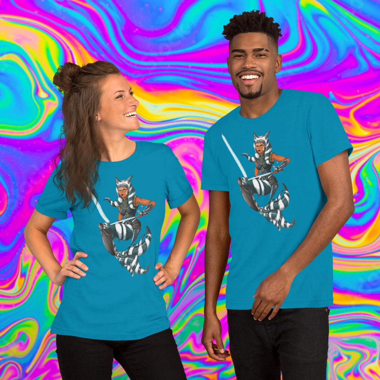 Ahsoka mermaid t-shirt