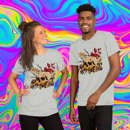 autumn skull t-shirt