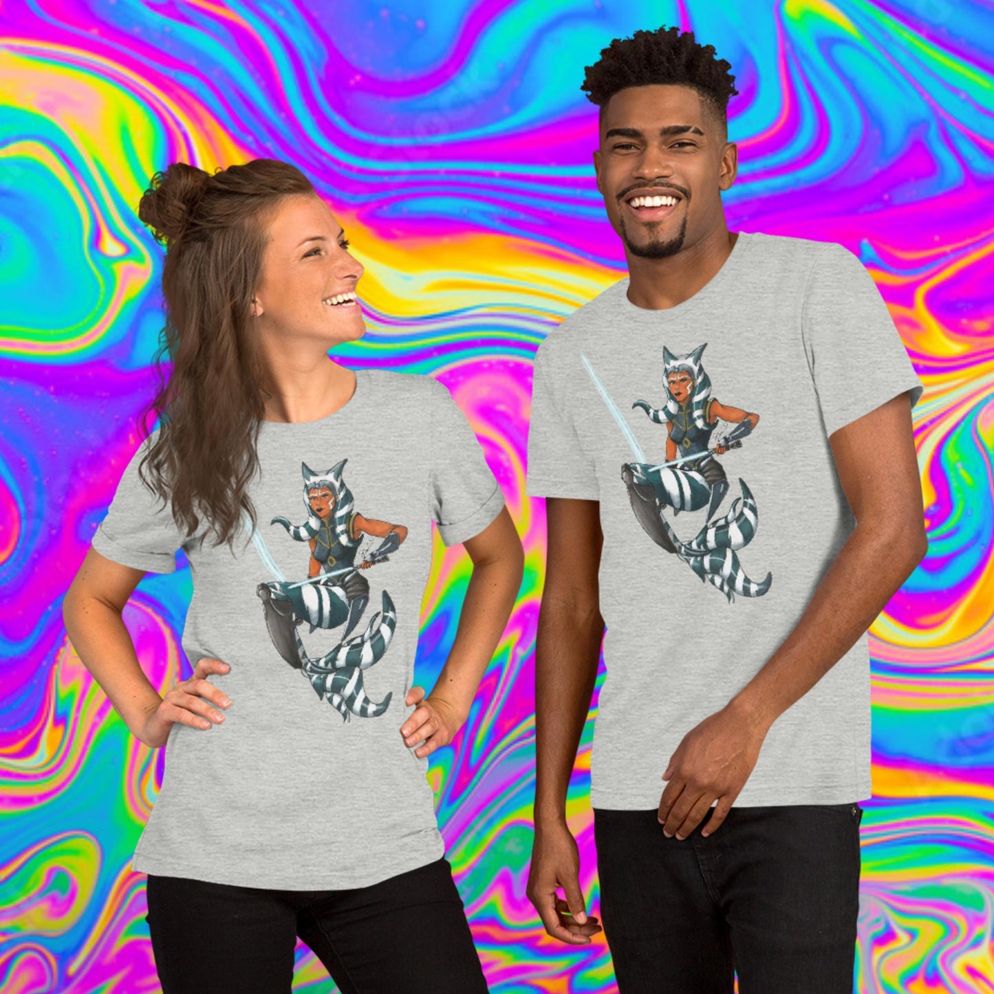 Ahsoka mermaid t-shirt