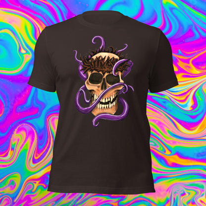 tentacle skull t-shirt