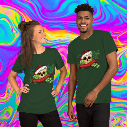 Merry Christmas skull t-shirt