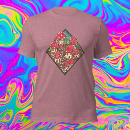 toadstool village Unisex t-shirt