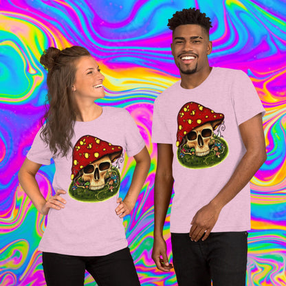 mushroom skull t-shirt