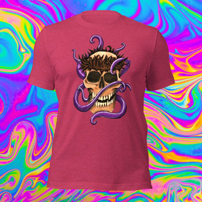 tentacle skull t-shirt
