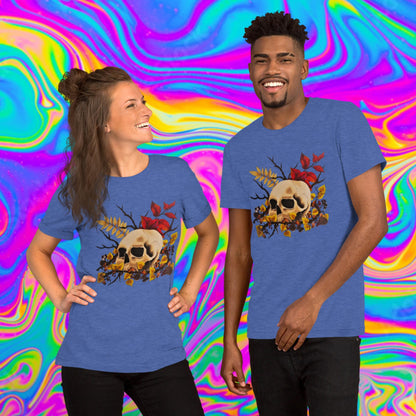 autumn skull t-shirt