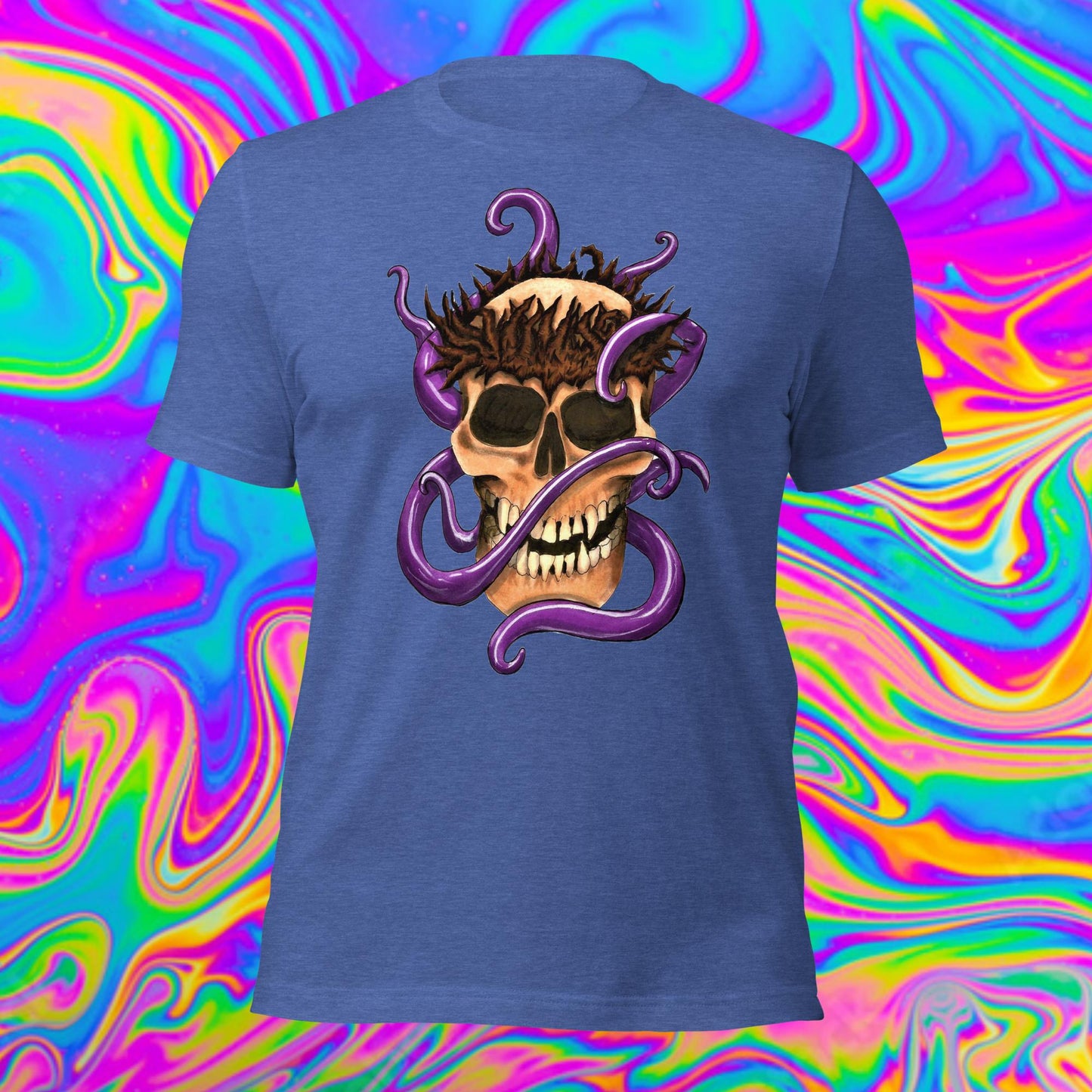 tentacle skull t-shirt