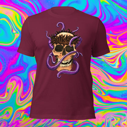 tentacle skull t-shirt
