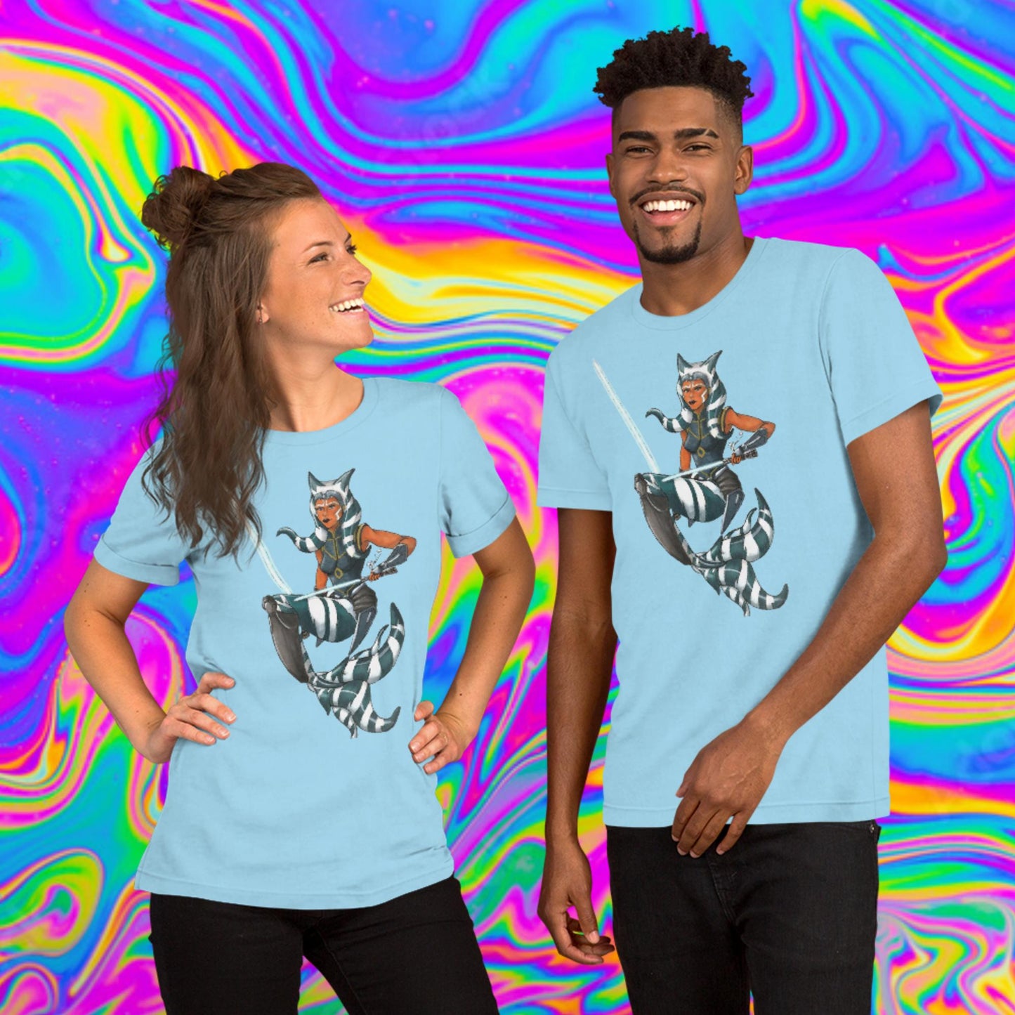 Ahsoka mermaid t-shirt
