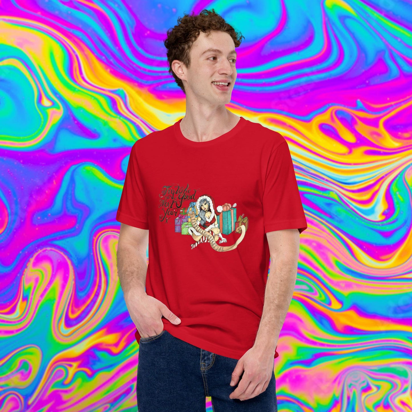 naughty list  t-shirt