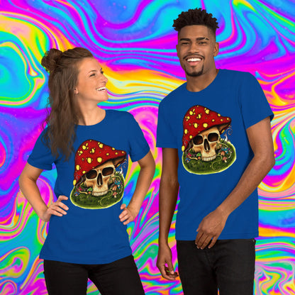 mushroom skull t-shirt