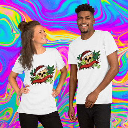 Merry Christmas skull t-shirt